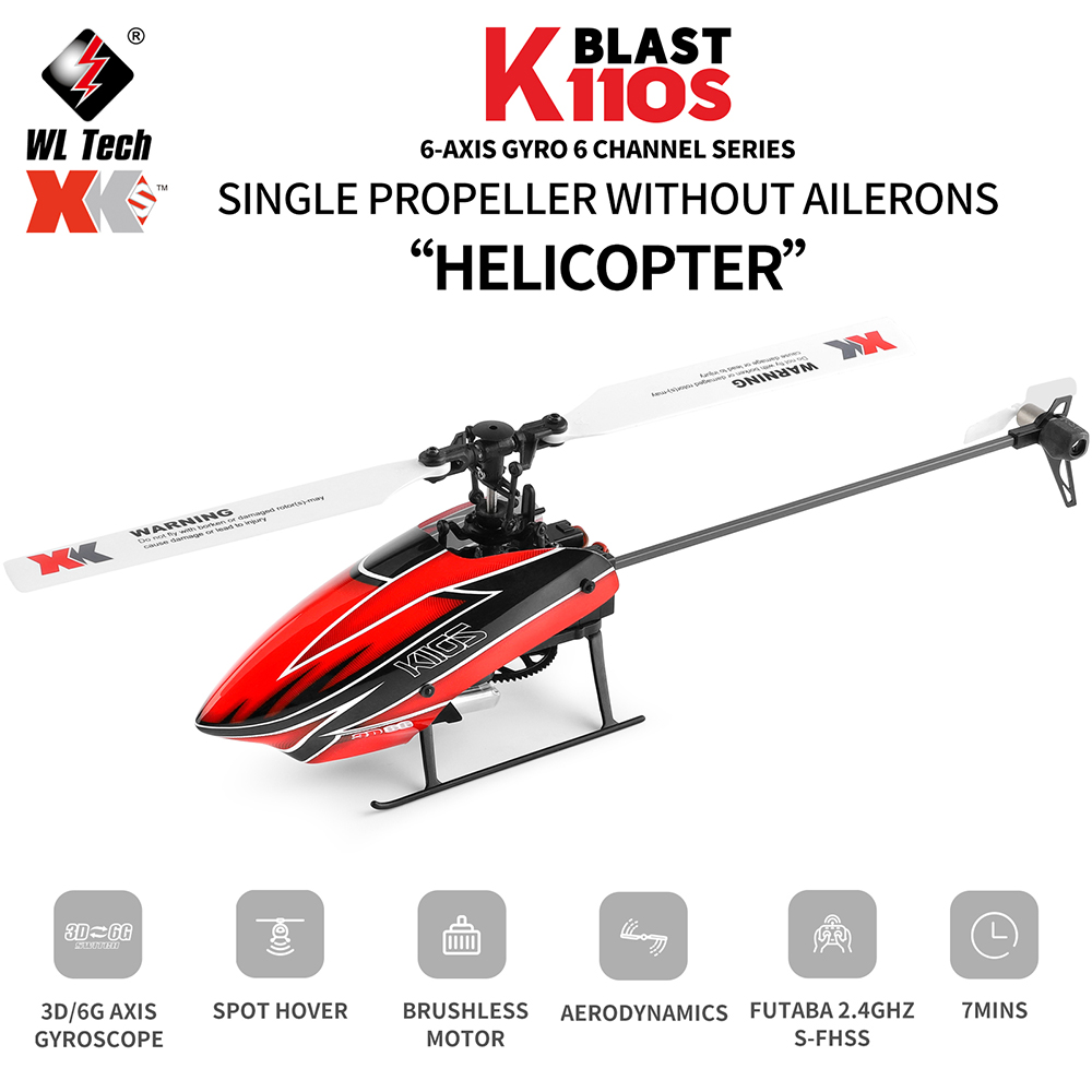 Wltoys XK K110S 6CH 3D 6G sist - Rc Helicopter Large incelemesi ve fiyatı